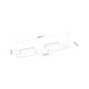 PureMounts® Lautsprecher Wandhalterung für Sonos® Beam, schwarz