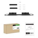 PureMounts® Lautsprecher Wandhalterung für Sonos® Beam, schwarz