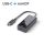 Premium Active 4K USB-C / mini DisplayPort Portsaver Adapter, schwarz