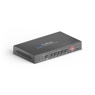 2x1 4K 18Gbps Multiformat Präsentations-Switcher mit KVM