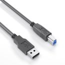 Premium Aktiv USB 3.2 USB-A / USB-B Kabel - 15.0m