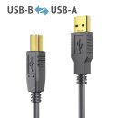 Premium Aktiv USB v2.0 USB-A / USB-B Kabel - 20.0m