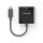 Premium Aktiver 2K USB-C / DVI Portsaver Adapter – schwarz