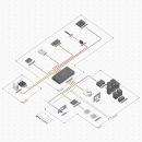 4x2 4K 18Gbps HDMI Matrix mit Scaler und Audioauskopplung