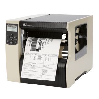 Zebra 220Xi4, 12 Punkte/mm (300dpi), Peeler, Rewind, RTC, Multi-IF, Printserver (Ethernet)