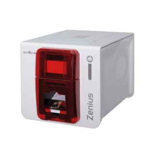 Evolis Zenius Classic, einseitig, 12 Punkte/mm (300dpi), USB, rot