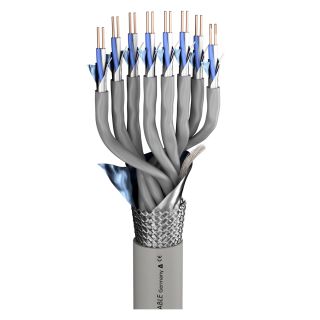 Modulationskabel Logicable MP CPR-Version; FRNC; grau | 2 x 0,26 mm² x Paarzahl; Dca | 8