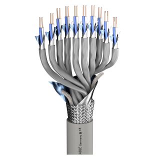 Modulationskabel Logicable MP CPR-Version; FRNC; grau | 2 x 0,26 mm² x Paarzahl; Dca | 10