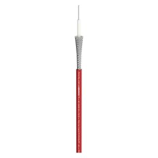 Videokabel SC-Monomax; 1 x 0,32; Antistatic-PVC Ø 2,70 mm; 75 O; rot