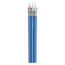 Videokabel SC-Altera Split; Video: 3 x 0,66; PVC; 18 x 6,2 mm; blau