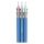 Videokabel SC-Altera Split; Video: 3 x 0,66; PVC; 18 x 6,2 mm; blau