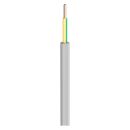 Lastleitung NYM-J; 1 x 4,00 mm²; PVC, flammwidrig, Ø 6,60 mm; grau; Eca