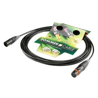 Mikrofonkabel SC-AQUA MARINEX, 2 x 0.14 mm² | XLR / XLR, HICON | 10,00m | schwarz