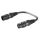 Sommer cable  Adapterkabel | XLR 3-pol female/XLR 5-pol male gerade | 0,30m | schwarz