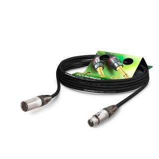 DMX512 Binary 434 DMX512, 4  x  0.34 mm² | XLR / XLR, NEUTRIK® | 2,50m | schwarz