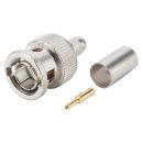 Telegärtner BNC HD-SDI Crimp-Kabelstecker, gerade,...