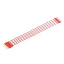 Patch- / Insertkabel, unsymmetrisch Tiny-Patch | Mini-Klinke / Mini-Klinke | 0,15 m | rot