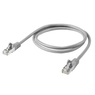 Cat.5e LAN, 8  x  0,14 mm² | RJ45 / RJ45 | 1,00m | grau