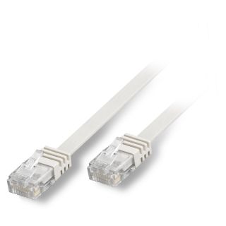 Cat.5e LAN, 8  x  0,14 mm² | RJ45 / RJ45 | 7,00m | weiß