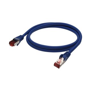 Cat.6a | RJ45 / RJ45 | 0,50m | blau