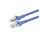 Cat.6a LAN, 8  x  0,14 mm² | RJ45 / RJ45 | 0,50m | blau