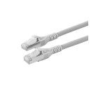 Cat.6a LAN, 8  x  0,14 mm² | RJ45 / RJ45 | 0,50m | grau