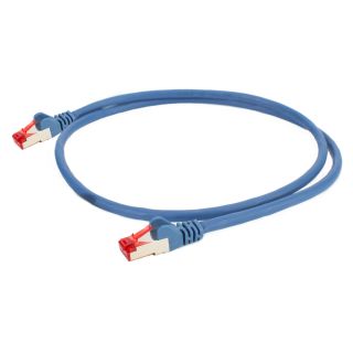 Cat.6a LAN, 8  x  0,14 mm | RJ45 / RJ45 | 3,00m | blau