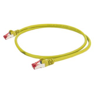 Cat.6a LAN, 8  x  0,14 mm² | RJ45 / RJ45 | 3,00m | gelb