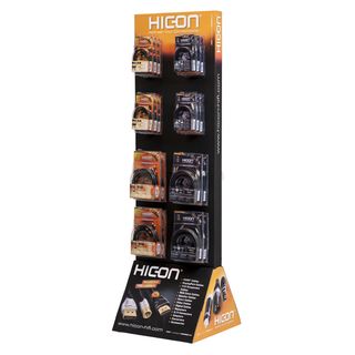 HICON Papp-Display, Breite: 580 mm, Hhe: 1950 mm, grn