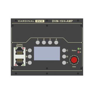 CARDINAL DVM ¼ -19“-Verstärkermodul, Conference, 2 HE, B x H x T: 106,5 mm x 84 mm x 132 mm