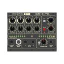 CARDINAL DVM ¼ -19“-Stereo-Mixer-Modul, IN: 4 x Stereo-IN via 4 x 2 x Stereo-Klinke 6,3 mm (Back)/1 x Control-Port f. Display via 3-pol Mini-XLR (Front)/1 x Stereo-IN via 3-pol 3,5 mm TRS-Klinke (Front)/1 x VCA-Port f. Fußschweller via TRS-Klinke 6,3 mm (