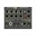 CARDINAL DVM ¼ -19“-Stereo-Mixer-Modul, IN: 4 x Stereo-IN via 4 x 2 x Stereo-Klinke 6,3 mm (Back)/1 x Control-Port f. Display via 3-pol Mini-XLR (Front)/1 x Stereo-IN via 3-pol 3,5 mm TRS-Klinke (Front)/1 x VCA-Port f. Fußschweller via TRS-Klinke 6,3 mm (