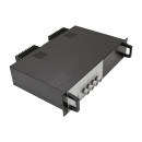 CARDINAL DVM ELA-Endstufe 4x40 W, 100 V, Splitter, IN: 2 x Cinch je Kanal | OUT: LS-Klemmen bis 4 mm², 2 HE, B x H x T: 483 mm x 92 mm x 290 mm