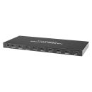 4K 18G HDMI Splitter, IN: 1 x HDMI | OUT: 8 x HDMI, B x H x T: 248 mm x 21 mm x 111 mm