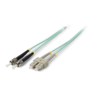 LWL-Patch-Kabel 50/125 µm | SC-Duplex / 2 x ST-II | Multimode | 1,00m