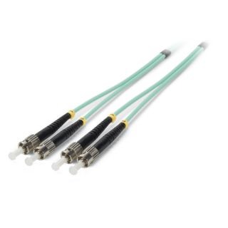 LWL-Patch-Kabel 50/125 µm | 2 x ST-II / 2 x ST-II | Multimode | 1,00m