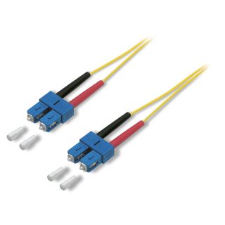 LWL-Patch-Kabel 9/125 µm | SC-Duplex / SC-Duplex | Singlemode | 3,00m