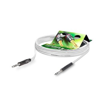 Patchkabel, TT-Phone SC-Goblin, 2  x  0.14 mm² | TT-Phone / Klinke, NEUTRIK® | 0,50m | weiß