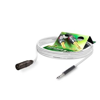 Patchkabel, TT-Phone SC-Goblin, 2  x  0.14 mm² | XLR / TT-Phone, NEUTRIK® | 0,50m | weiß