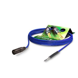 Patchkabel, TT-Phone SC-Goblin, 2  x  0.14 mm² | XLR / TT-Phone, NEUTRIK® | 1,50m | blau