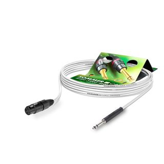 Patchkabel, TT-Phone SC-Goblin, 2  x  0.14 mm² | XLR / TT-Phone, NEUTRIK® | 0,25m | weiß