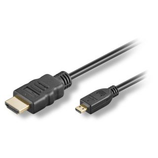 Multimediakabel HDMI-Adapterkabel, 19  x  | HDMI® / HDMI® | 1,00m