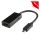 Adapter | USB micro male/HDMI female gerade, schwarz