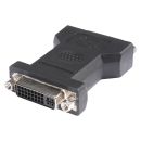 HICON  Adapter | DVI female gerade, schwarz