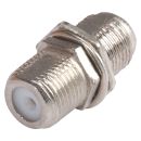 HICON F-Stecker, 2-pol , Metall-, Patch-Einbaubuchse,...