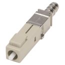 HICON Fiber-LC, Kunststoff-, Crimp-Kabelstecker, gerade,...