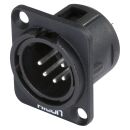 HICON XLR, 5-pol , Metall-,...