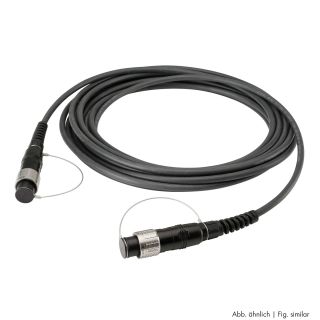 Sommer cable Digital LWL-Verteilsystem , LC | HI-FIBER4-MC <-> HI-FIBER4-MC | Multimode | OCTOPUS Doppelmantel | Unterwasser-Verlegung | 5,00m | keine