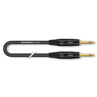 Instrumentenkabel SC-Spirit LLX, 1  x  0,38 mm² | Klinke / Klinke, HICON | 3,00m | schwarz