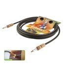 Instrumentenkabel SC-SPIRIT LLX, HICON WOODPLUG, 1  x...